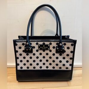 Kate Spade Polka Dot Tote Bag - Like New